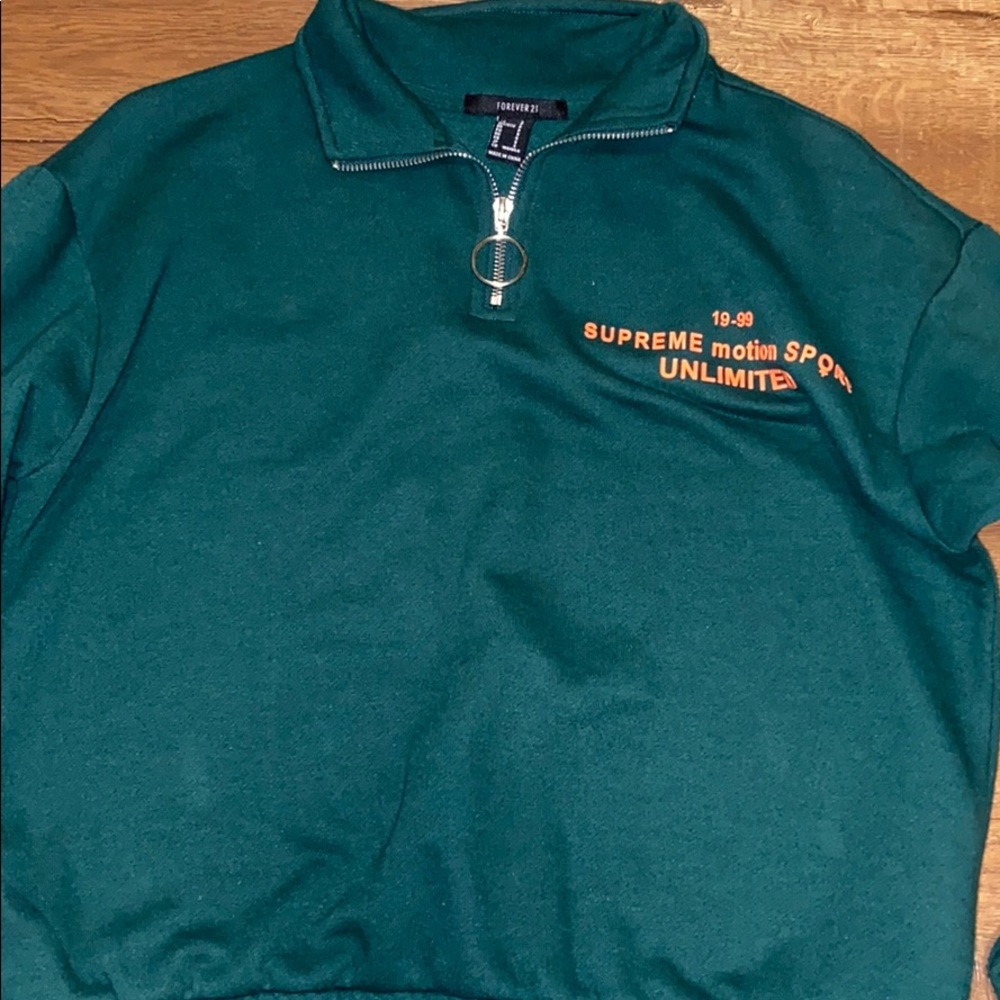 forever 21 quarter zip